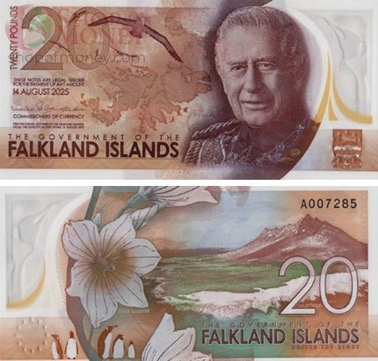 ФОЛКЛЕНДСКИЕ ОСТРОВА НАБОР 5-10-20 ФУНТОВ 2