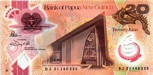 ПАПУА-НОВАЯ ГВИНЕЯ 20 КИНА 1