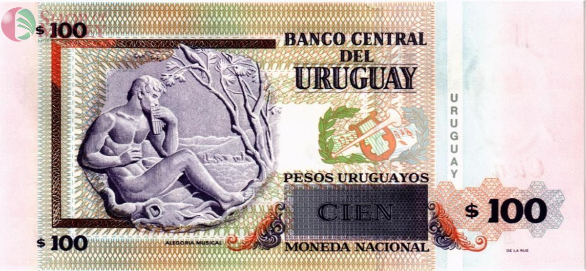 УРУГВАЙ 100 ПЕСО 2
