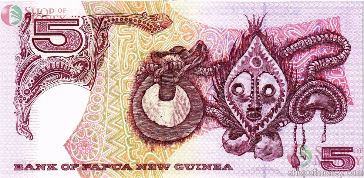 ПАПУА-НОВАЯ ГВИНЕЯ 5 КИНА 2