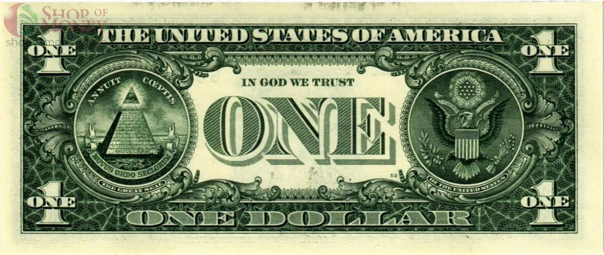 США 1 ДОЛЛАР (B - НЬЮ-ЙОРК) 2