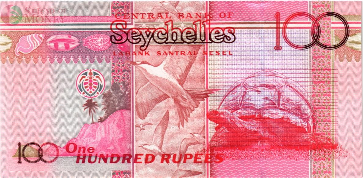 СЕЙШЕЛЬСКИЕ ОСТРОВА 100 РУПИЙ 2