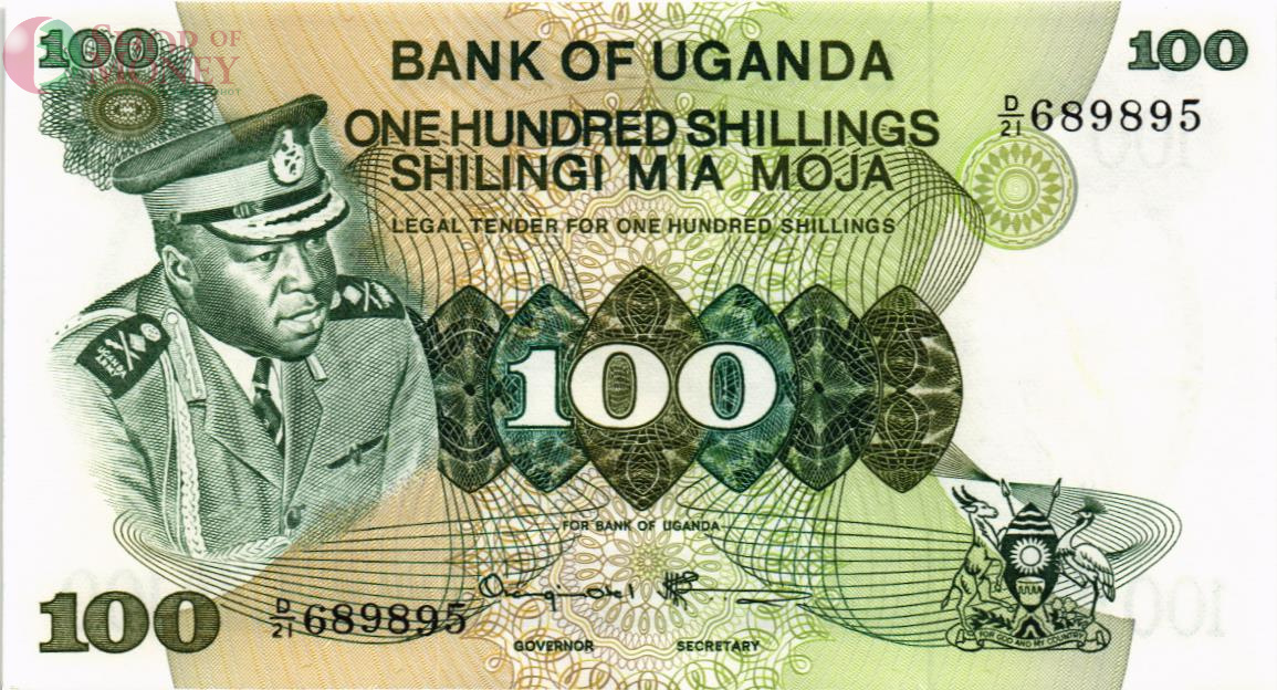 УГАНДА 100 ШИЛЛИНГОВ 1