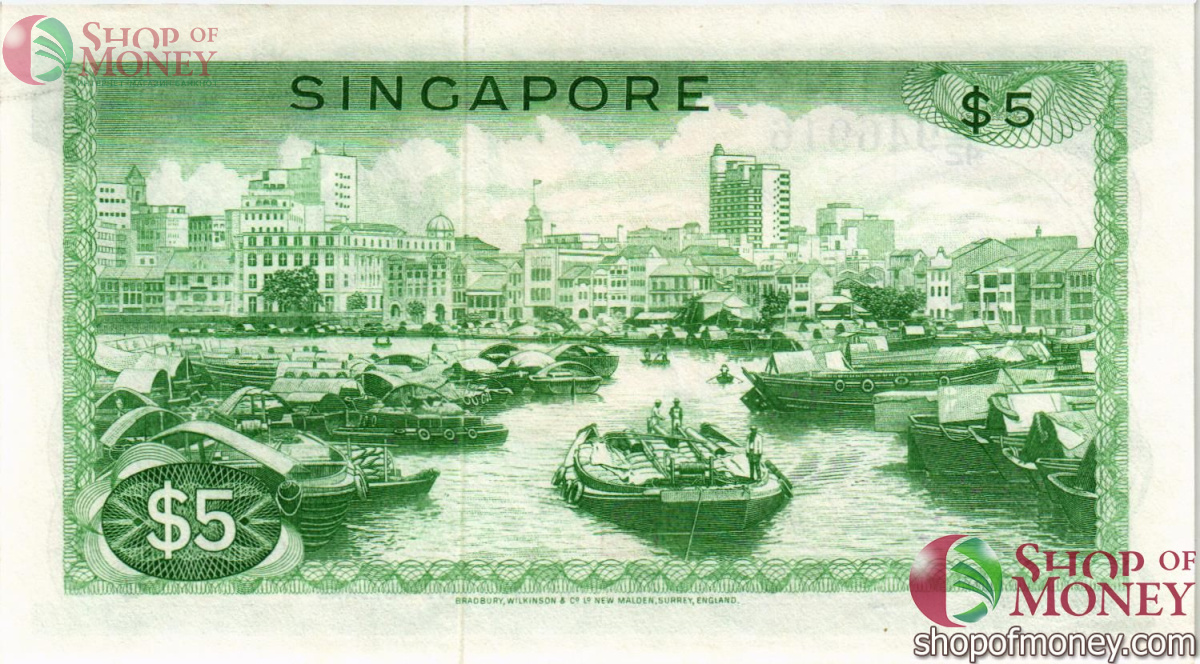 СИНГАПУР 5 ДОЛЛАРОВ 2