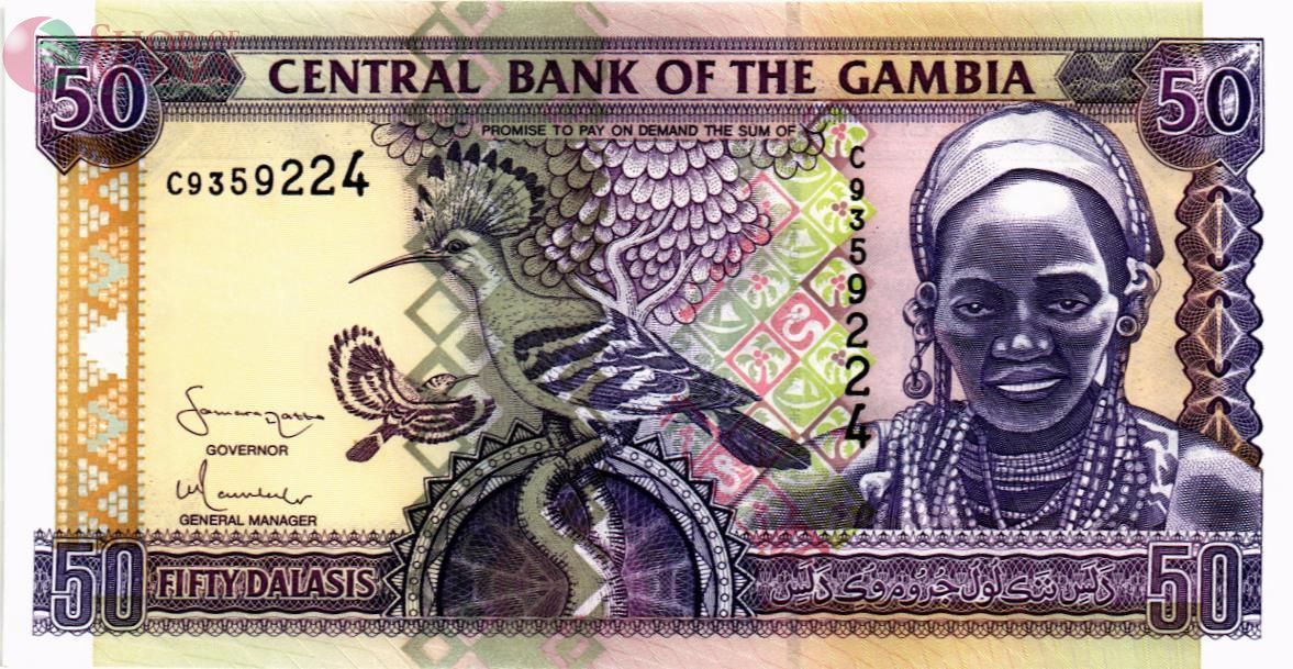 ГАМБИЯ 50 ДАЛАСИ 1