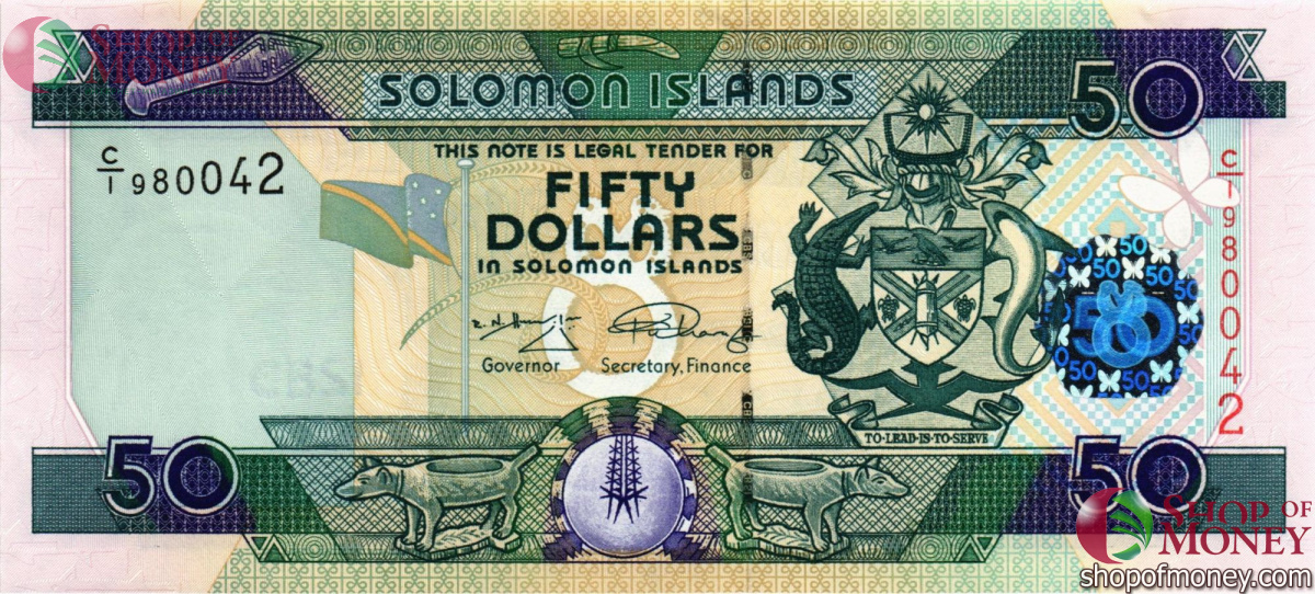 СОЛОМОНОВЫ ОСТРОВА 50 ДОЛЛАРОВ 1