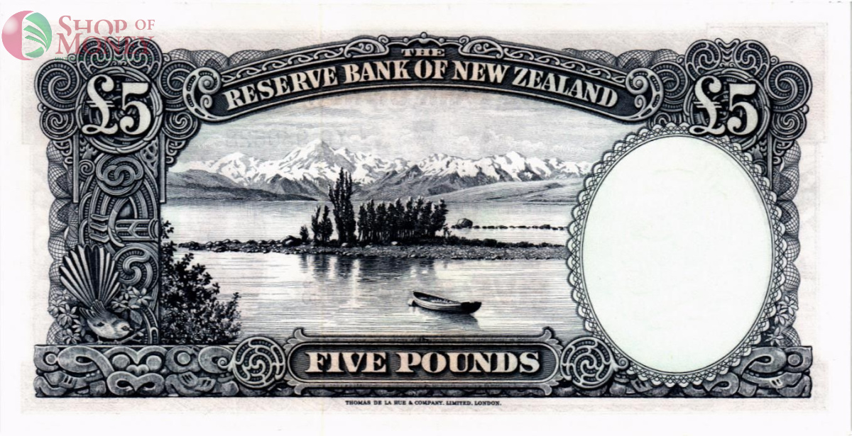 НОВАЯ ЗЕЛАНДИЯ 5 ФУНТОВ 2