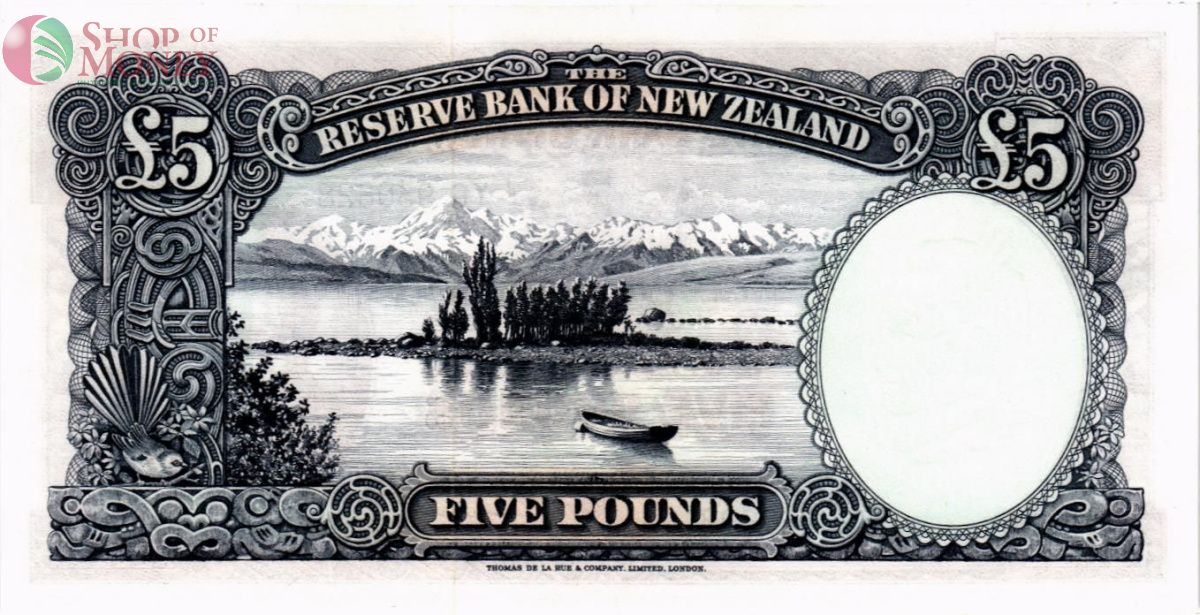 НОВАЯ ЗЕЛАНДИЯ 5 ФУНТОВ 2