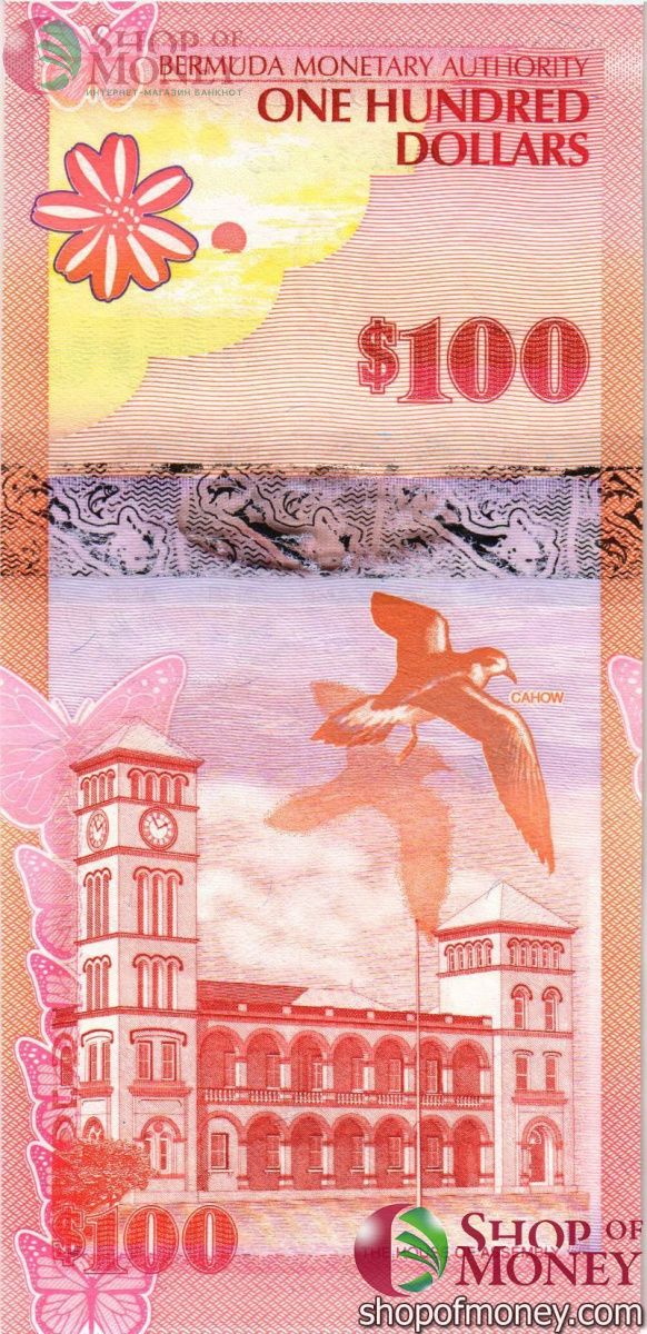 БЕРМУДСКИЕ ОСТРОВА 100 ДОЛЛАРОВ 2