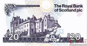 ШОТЛАНДИЯ 20 ФУНТОВ 2