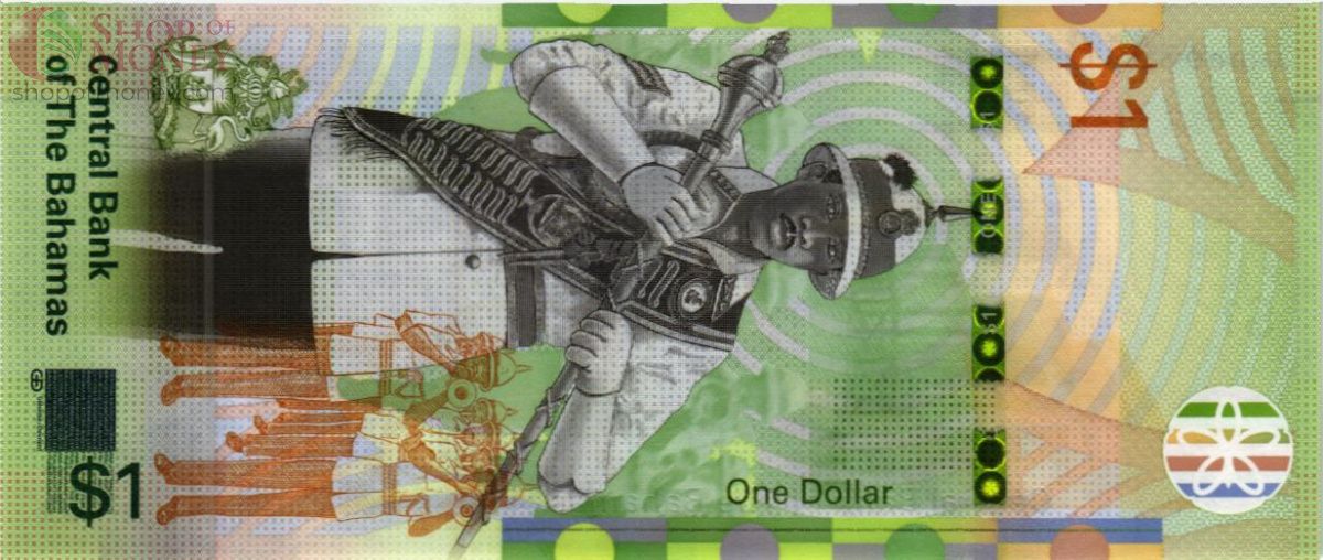 БАГАМСКИЕ ОСТРОВА 1 ДОЛЛАР 2