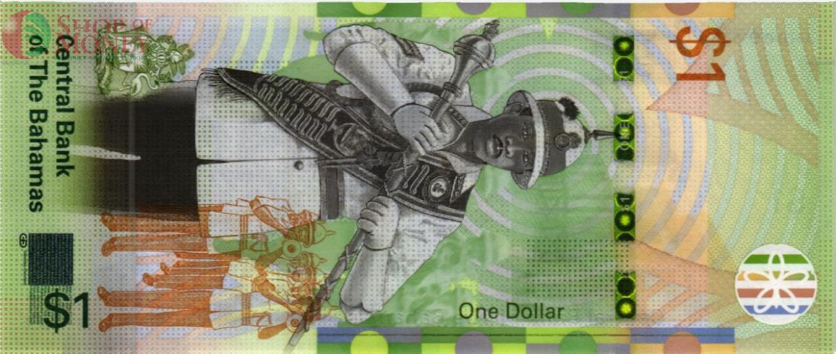 БАГАМСКИЕ ОСТРОВА 1 ДОЛЛАР 2