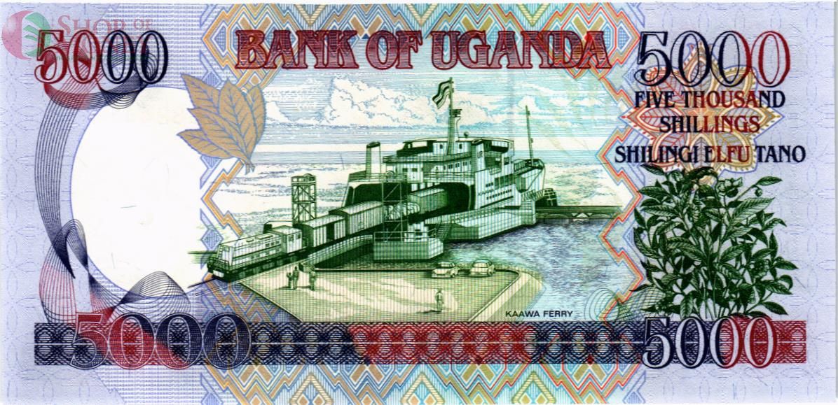 УГАНДА 5000 ШИЛЛИНГОВ 2