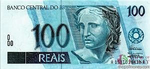 БРАЗИЛИЯ 100 РЕАЛ 1