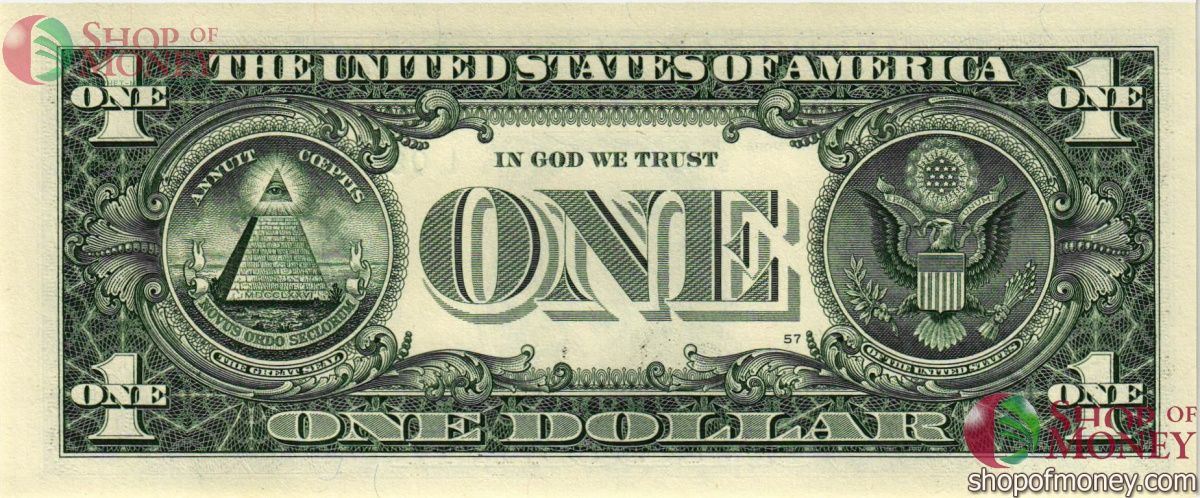 США 1 ДОЛЛАР (L-Сан-Франциско) 2