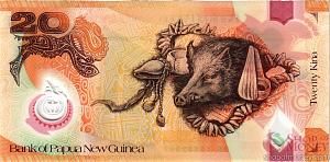 ПАПУА-НОВАЯ ГВИНЕЯ 20 КИНА 2