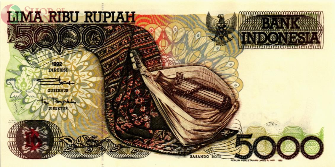 ИНДОНЕЗИЯ 5000 РУПИЙ 1