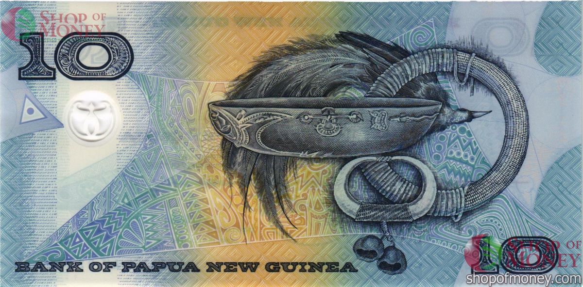 ПАПУА-НОВАЯ ГВИНЕЯ 10 КИНА 2