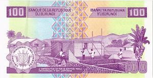БУРУНДИ 100 ФРАНКОВ 2