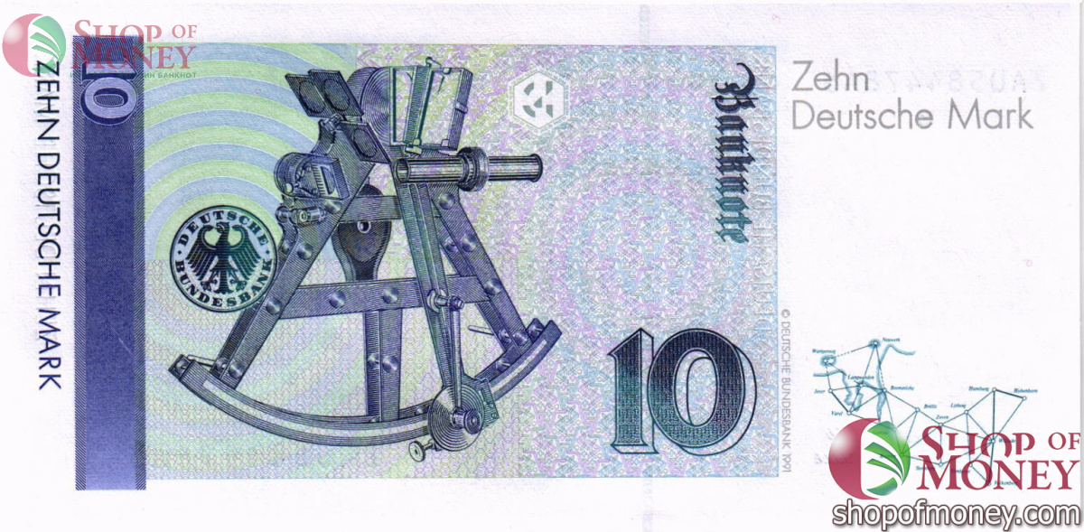 ГЕРМАНИЯ 10 МАРОК (-ZA-ПРЕФИКС) 2