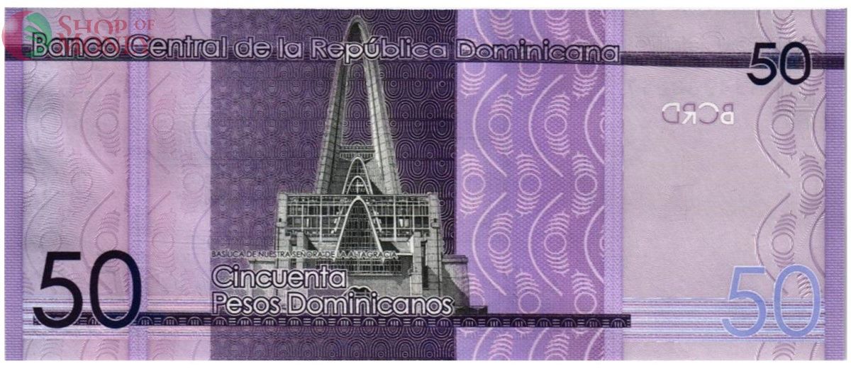 ДОМИНИКАНСКАЯ РЕСПУБЛИКА 50 ПЕСО 2