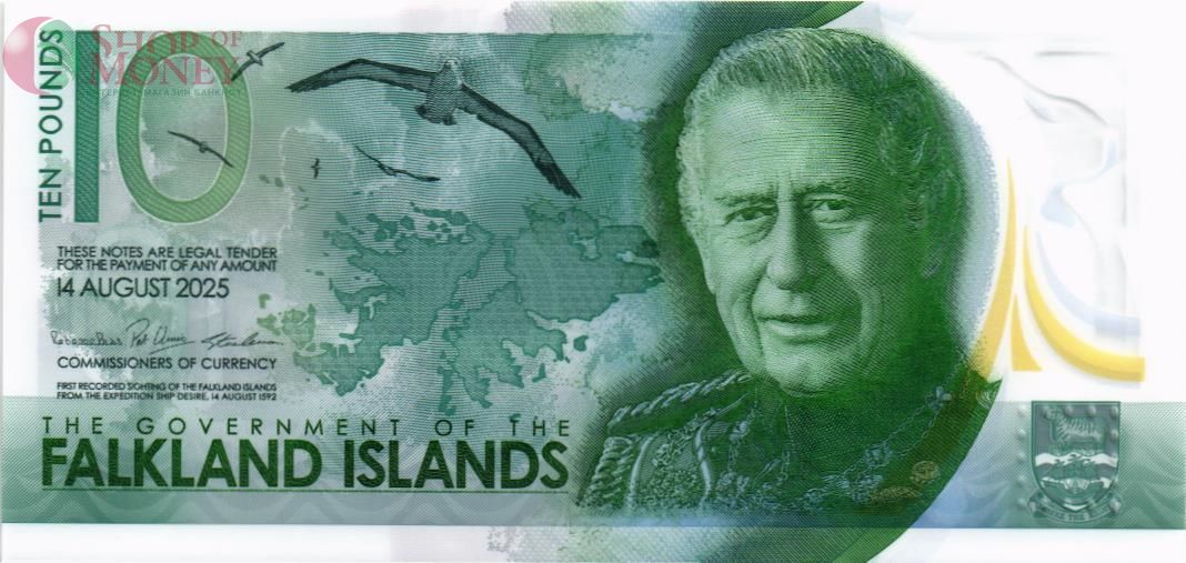 ФОЛКЛЕНДСКИЕ ОСТРОВА 10 ФУНТОВ 1