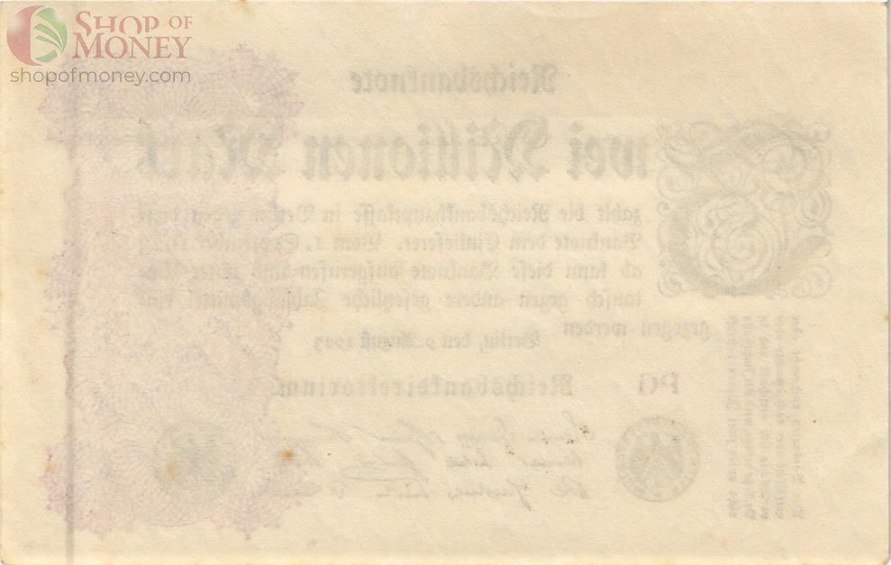 ГЕРМАНИЯ 2000000 МАРОК 2