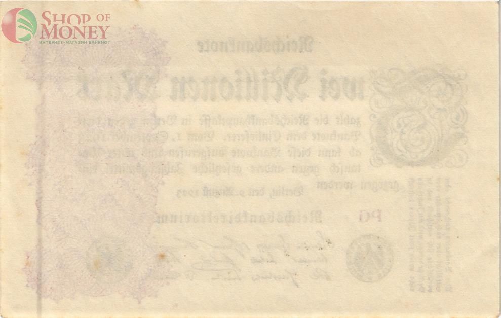 ГЕРМАНИЯ 2000000 МАРОК 2