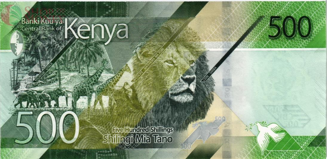 КЕНИЯ 500 ШИЛЛИНГОВ 2