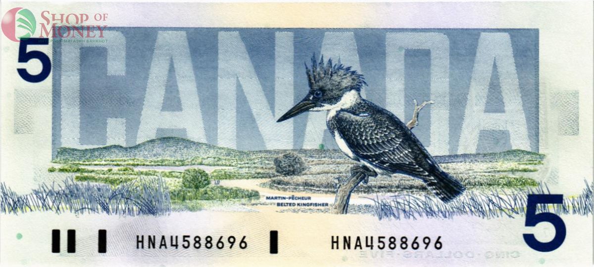 КАНАДА 5 ДОЛЛАРОВ 2