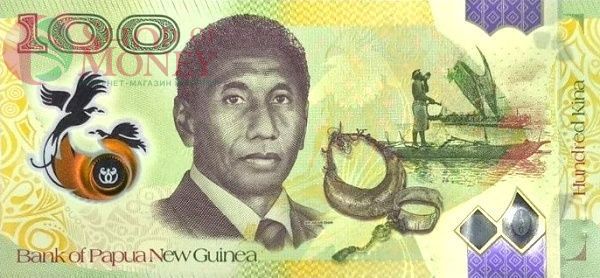 ПАПУА-НОВАЯ ГВИНЕЯ 100 КИНА 2
