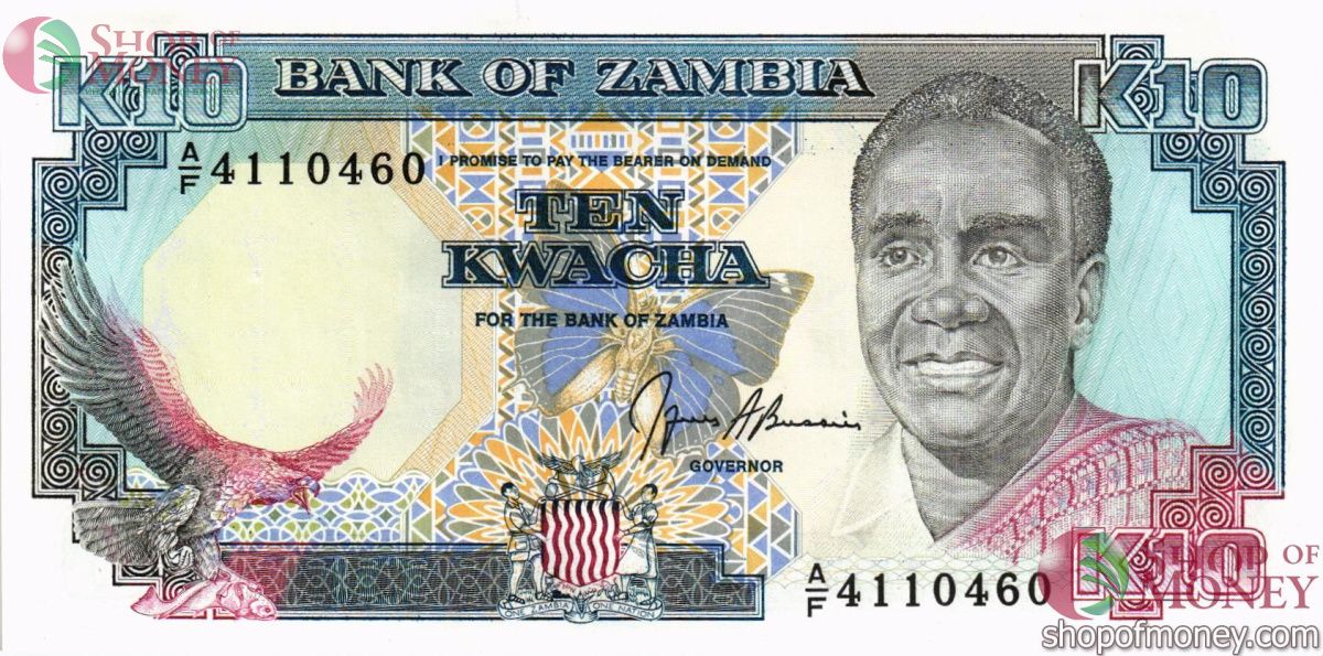 ЗАМБИЯ 10 КВАЧА 1