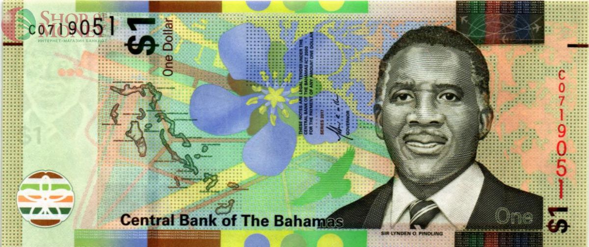 БАГАМСКИЕ ОСТРОВА 1 ДОЛЛАР 1