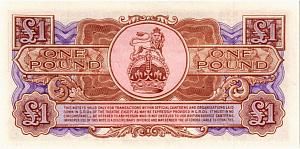 ВЕЛИКОБРИТАНИЯ/АНГЛИЯ 1 ФУНТ (БРИТАНСКАЯ АРМИЯ) 2