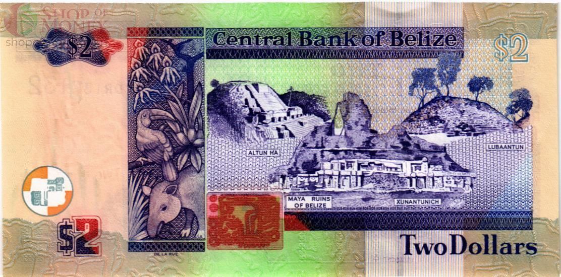 БЕЛИЗ 2 ДОЛЛАРА #DR132132 2