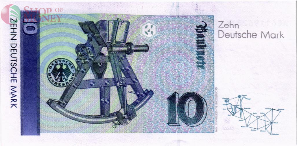 ГЕРМАНИЯ 10 МАРОК (ФРГ) 2