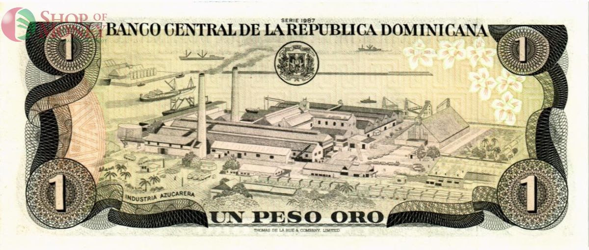 ДОМИНИКАНСКАЯ РЕСПУБЛИКА 1 ПЕСО 2
