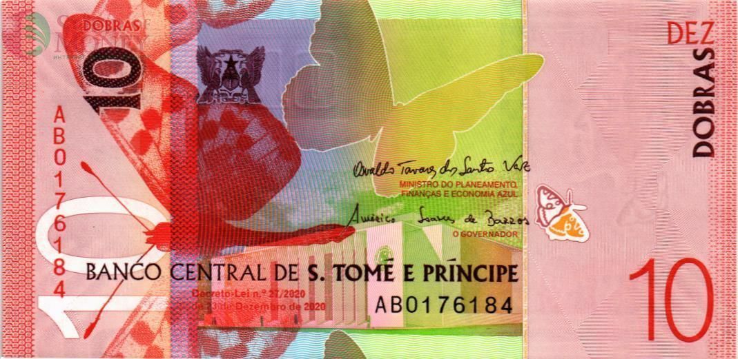 САН-ТОМЕ И ПРИНСИПИ 10 ДОБР (БУМАГА) 1