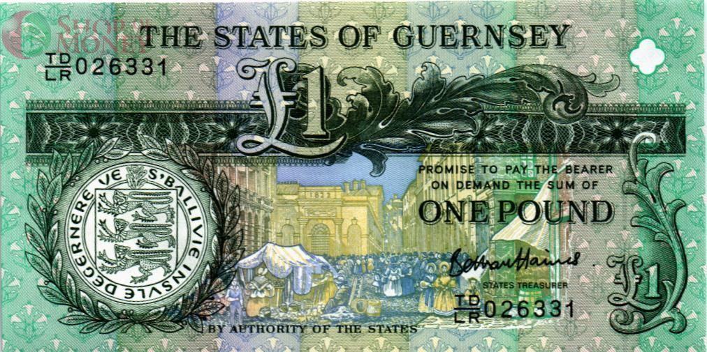 ГЕРНСИ 1 ФУНТ 1