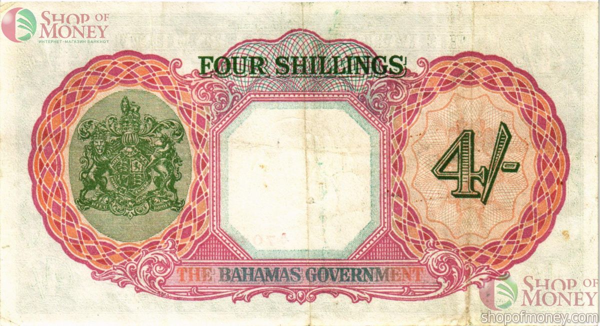 БАГАМСКИЕ ОСТРОВА 4 ШИЛЛИНГА 2