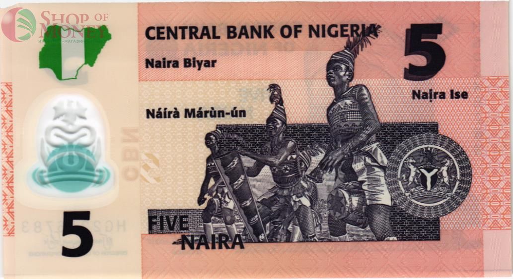 НИГЕРИЯ 5 НАЙРА 2