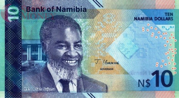 НАМИБИЯ 10 ДОЛЛАРОВ 1