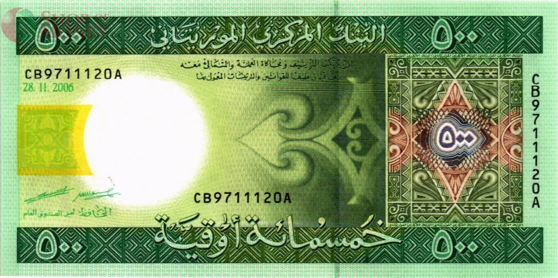 МАВРИТАНИЯ 500 УГИЙ 1