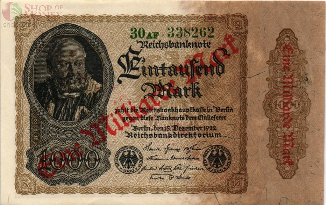 ГЕРМАНИЯ 1000000000 МАРОК 1