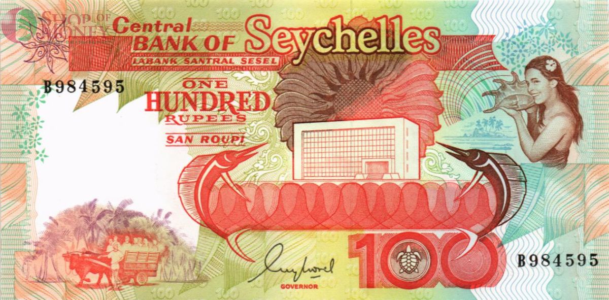 СЕЙШЕЛЬСКИЕ ОСТРОВА 100 РУПИЙ 1