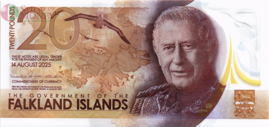 ФОЛКЛЕНДСКИЕ ОСТРОВА 20 ФУНТОВ 1