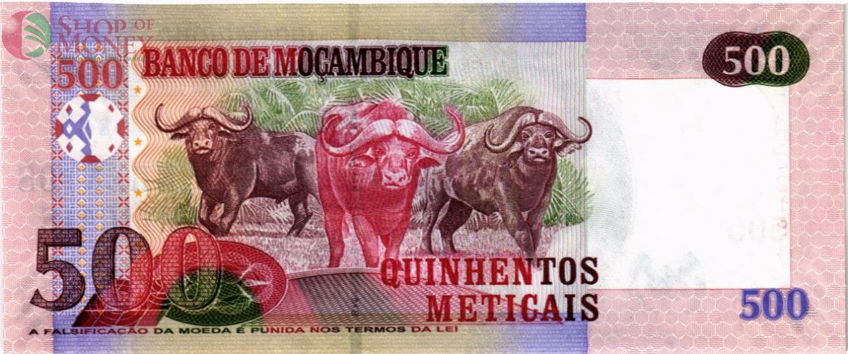 МОЗАМБИК 500 МЕТИКАЛЬ 2