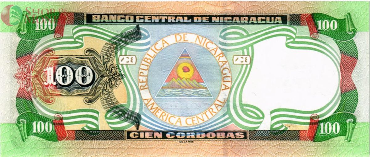 НИКАРАГУА 100 КОРДОБА 2