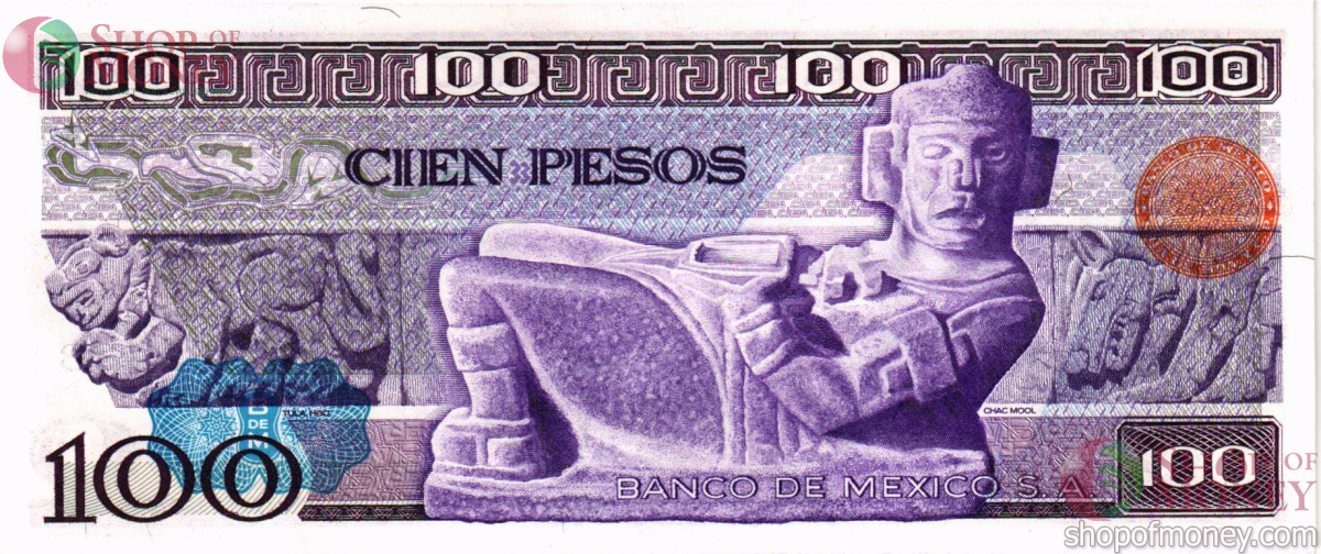 МЕКСИКА 100 ПЕСО (-FW- СЕРИЯ) 2