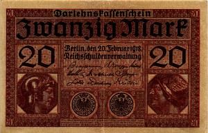 ГЕРМАНИЯ 20 МАРОК 1